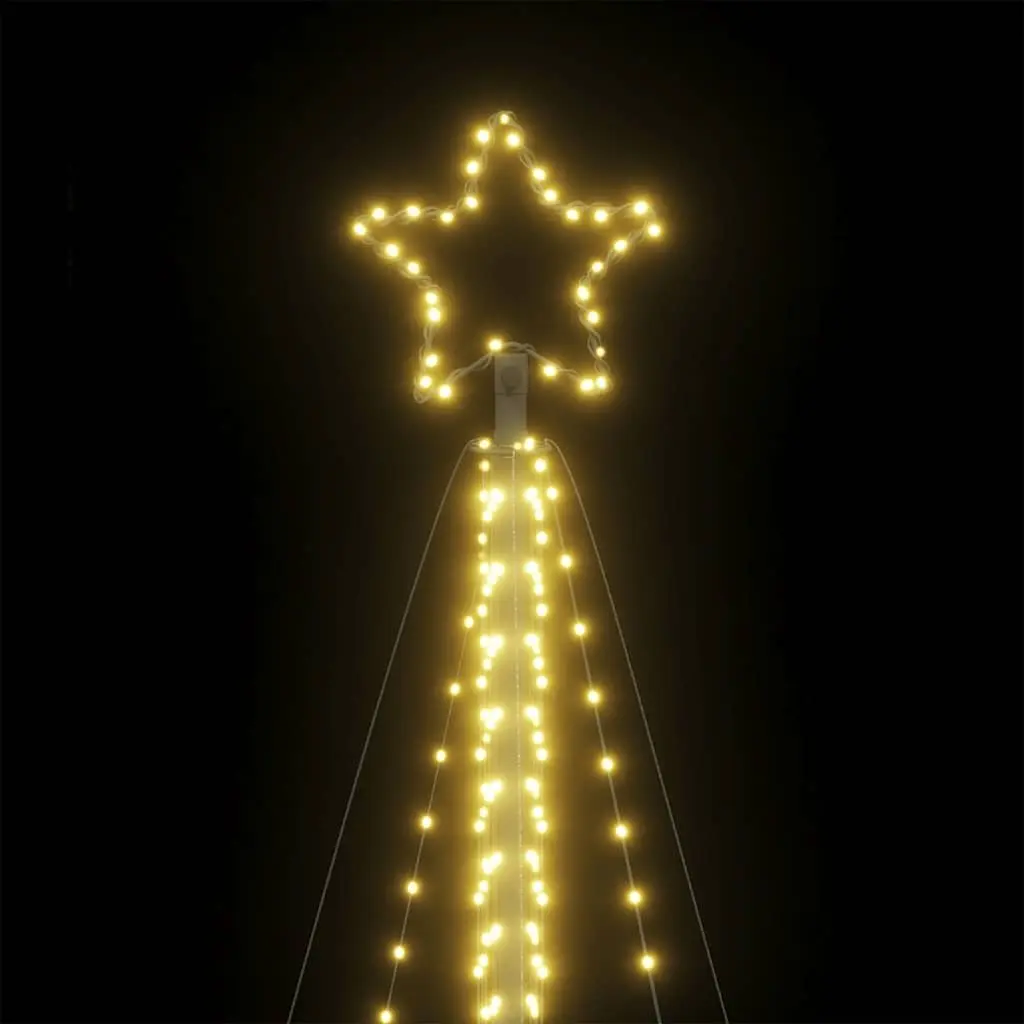 LED Christmas Tree Warm White 478cm 789 Lights 8 Effects Indoor Outdoor Holiday