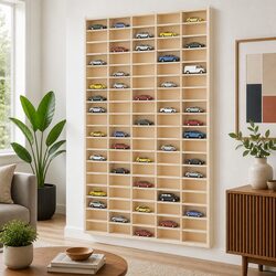 Wooden Wall-Mounted Display Case