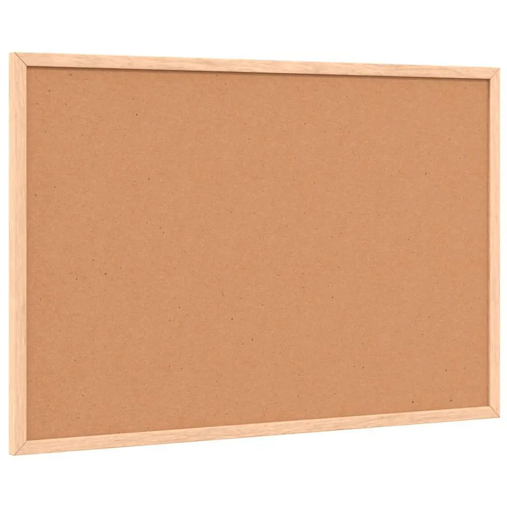 Magnetic Whiteboard Pine Wood Frame 60x40cm Easy Clean Surface