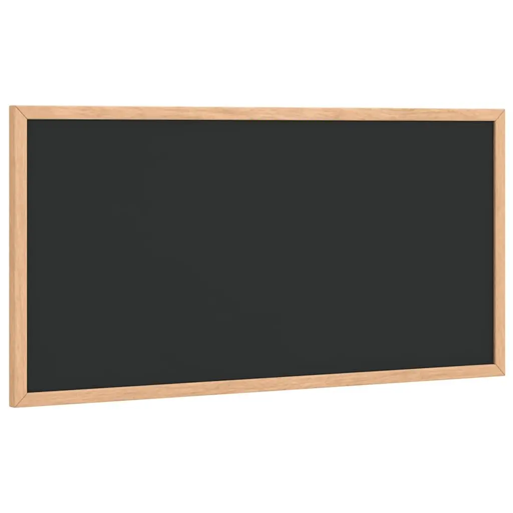 Chalkboard Bulletin Board Pine Wood Frame 60x30cm Vertical Horizontal Wall Mount