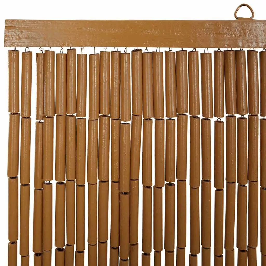 Bamboo Beaded Curtain for Insect Protection 90x220 cm