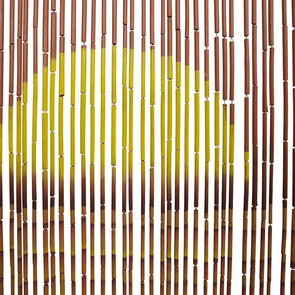 Bamboo Beaded Curtain for Insect Protection 90x220 cm