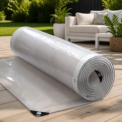 Clear Tarpaulin 3x5 m: Water-Resistant and Transparent