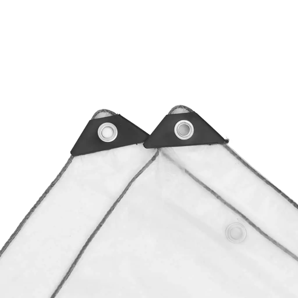 Polyethylene Tarpaulin Transparent 3x6m Waterproof with Eyelets