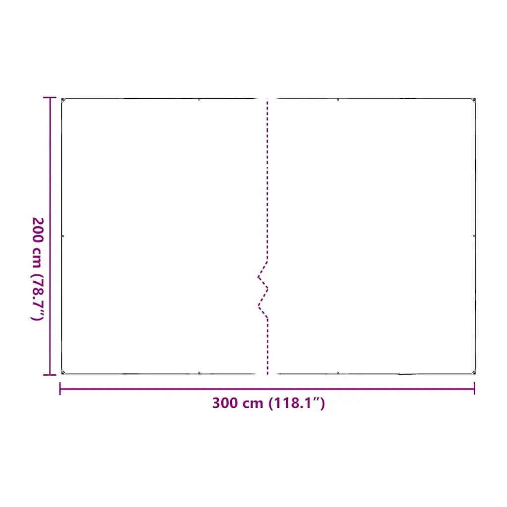 Clear Tarpaulin Transparent 2x3 m PVC Waterproof with Eyelets for Outdoor Garden Use