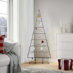150cm Black Metal Christmas Tree Frame
