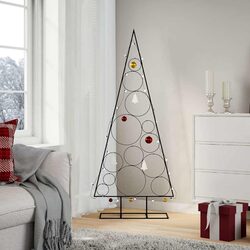 150cm Black Metal Tree Frame