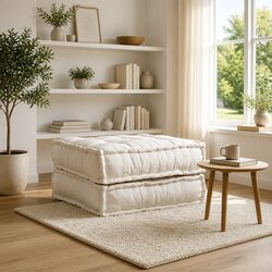 Cream Modular Sofa Unit for Flexibility
