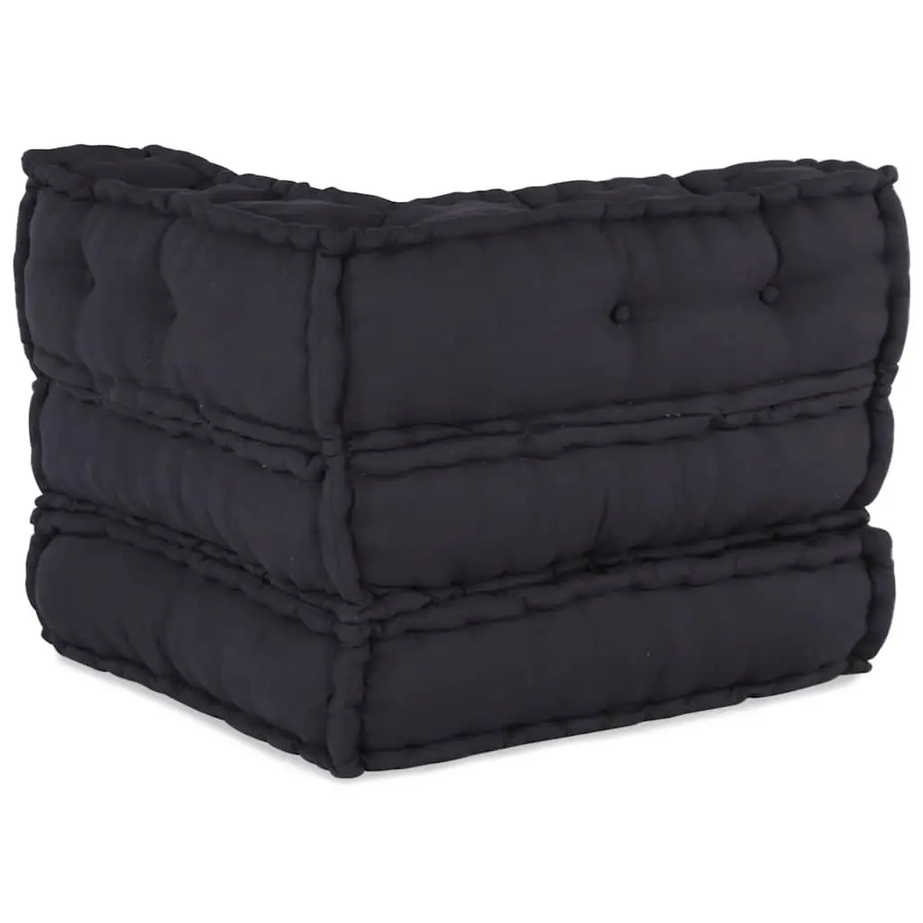 Modular Sofa Unit Floor Cushion Anthracite Lounge Seating Versatile Comfort