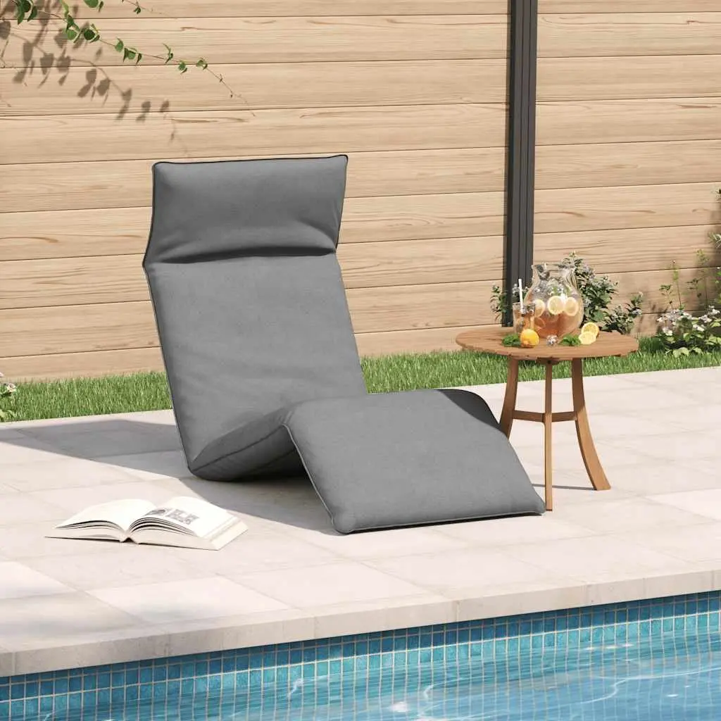 Folding Sun Lounger with 5 Positions for Comfort
