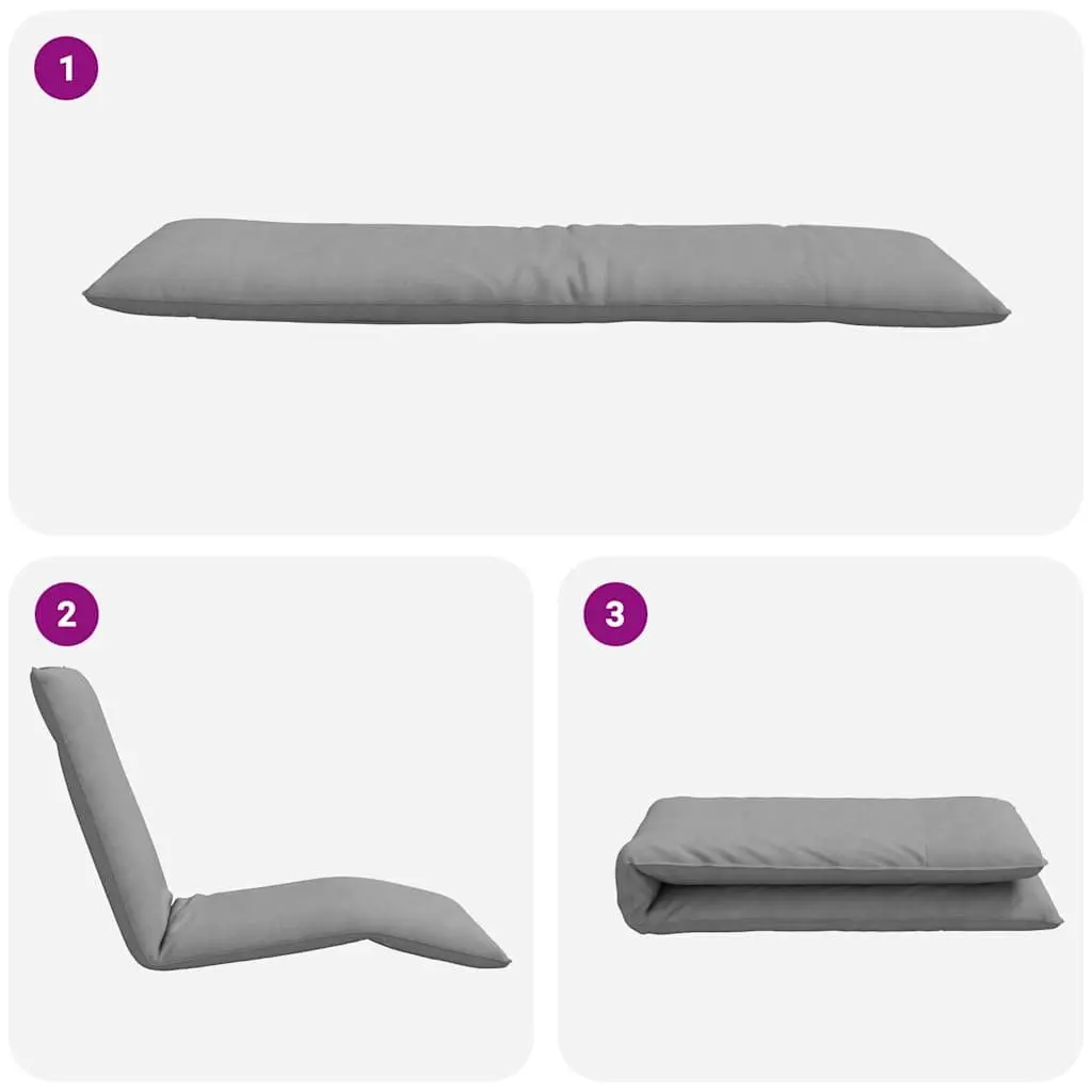 Folding Sun Lounger with 5 Positions for Comfort