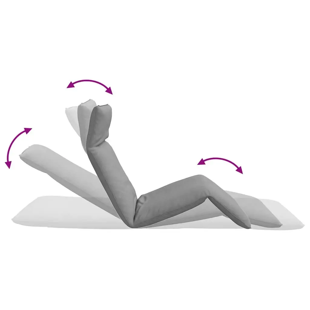 Folding Sun Lounger with 5 Positions for Comfort