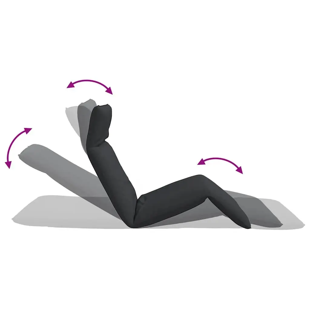 Folding Sun Lounger with 5 Reclining Options