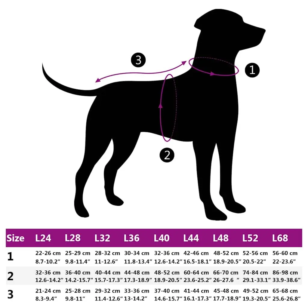 Dog Coat with Built-in Harness Waterproof Reflective Winter Jacket Purple Small