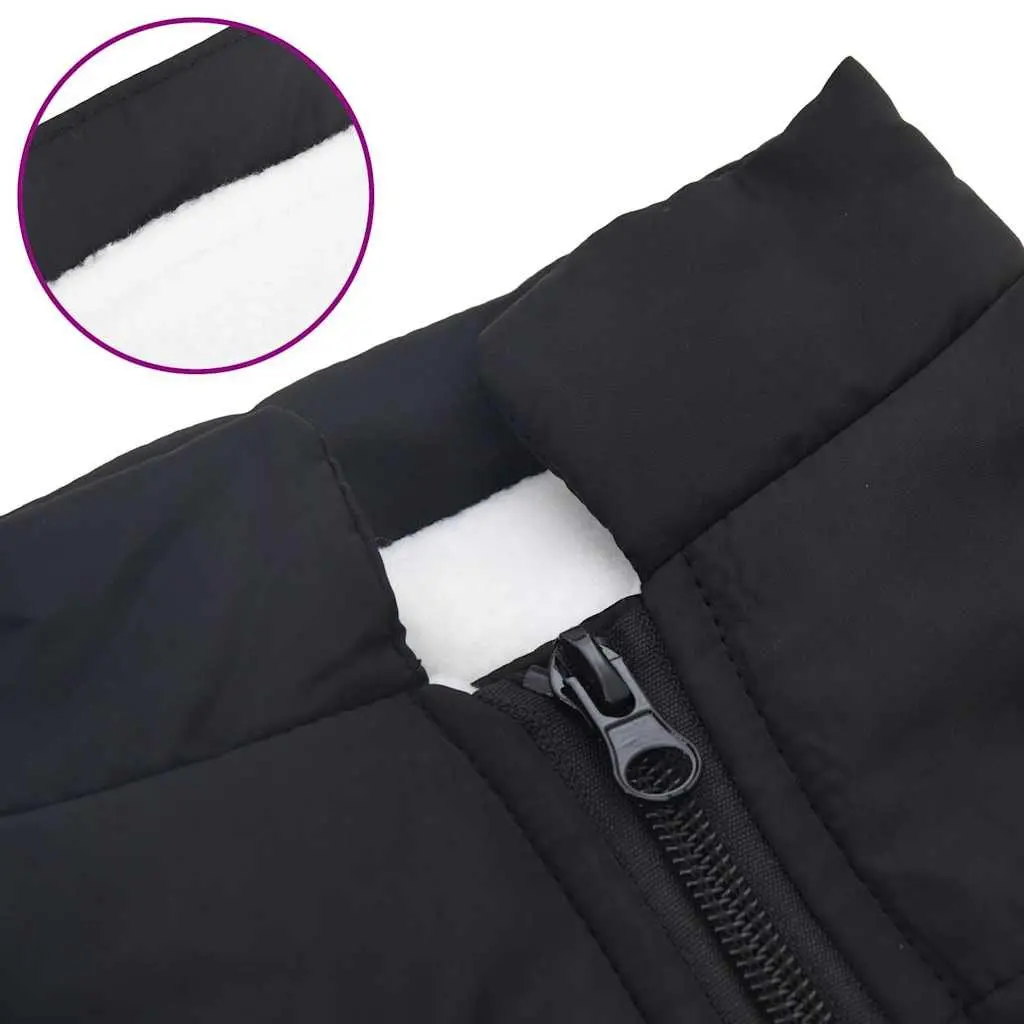 Dog Coat with Built-in Harness Waterproof Reflective Winter Jacket Pet Apparel