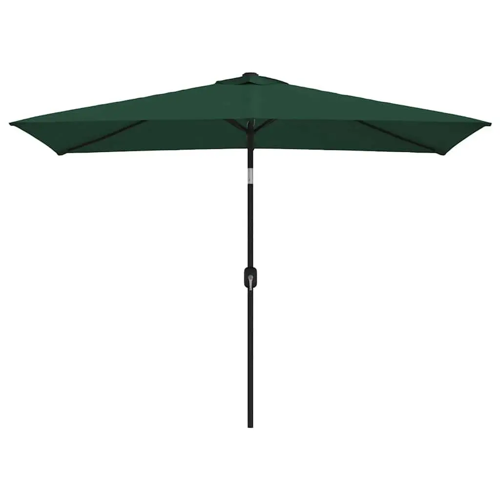 Rectangular Garden Parasol 200 x 300 cm Outdoor Patio Sun Shade Umbrella