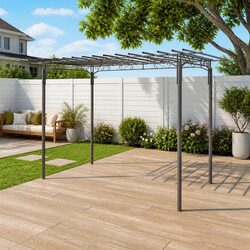 Simple and Reliable Garden Arbor for Climbing Plants