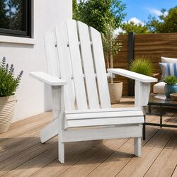 Stylish Outdoor Armchair Made from Solid Hardwood