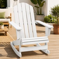 Simple and Elegant Outdoor Rocking Chair