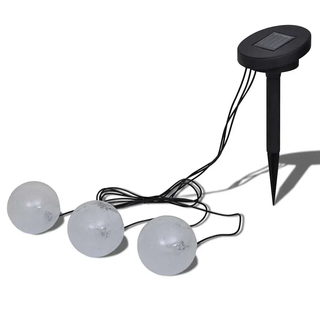Solar Floating Ball Light Grey Outdoor LED for Pool Pond Fountain