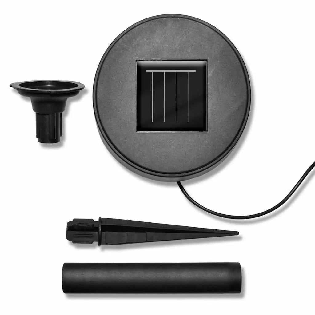 Solar LED Ball Garden Lights White 3 Piece Automatic On Off Solar Powered with Ground Spikes