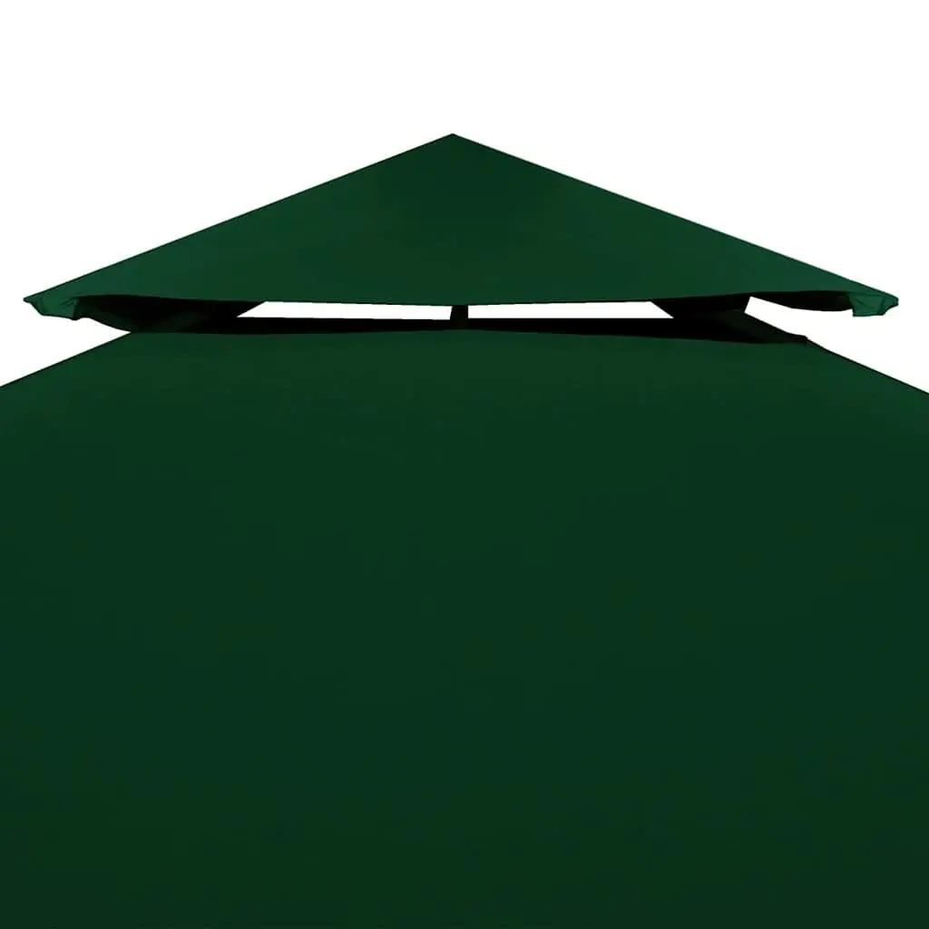 Gazebo Canopy Cover Top Green 3x3m Waterproof Replacement Outdoor Shade Shelter