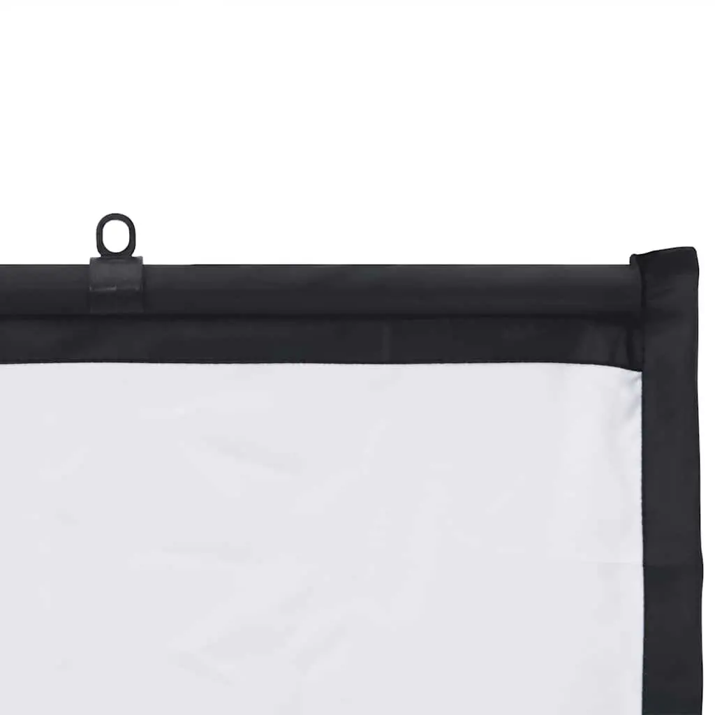Projection Screen Wall-Hanging 72 Inch 4:3 Matte Home Theater Classroom