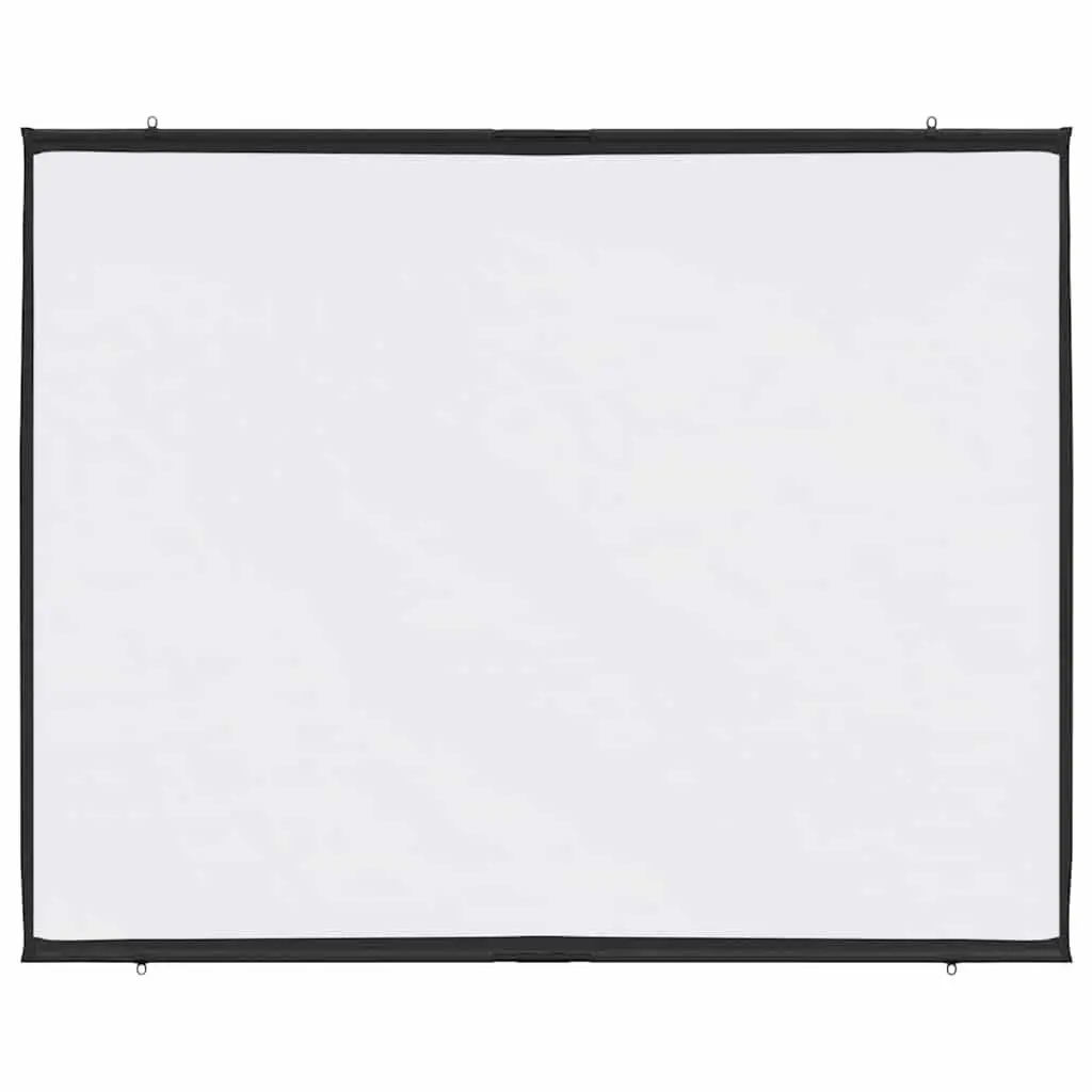 Projection Screen Wall-Hanging 90 Inch 4:3 Home Theater Classroom Presentations