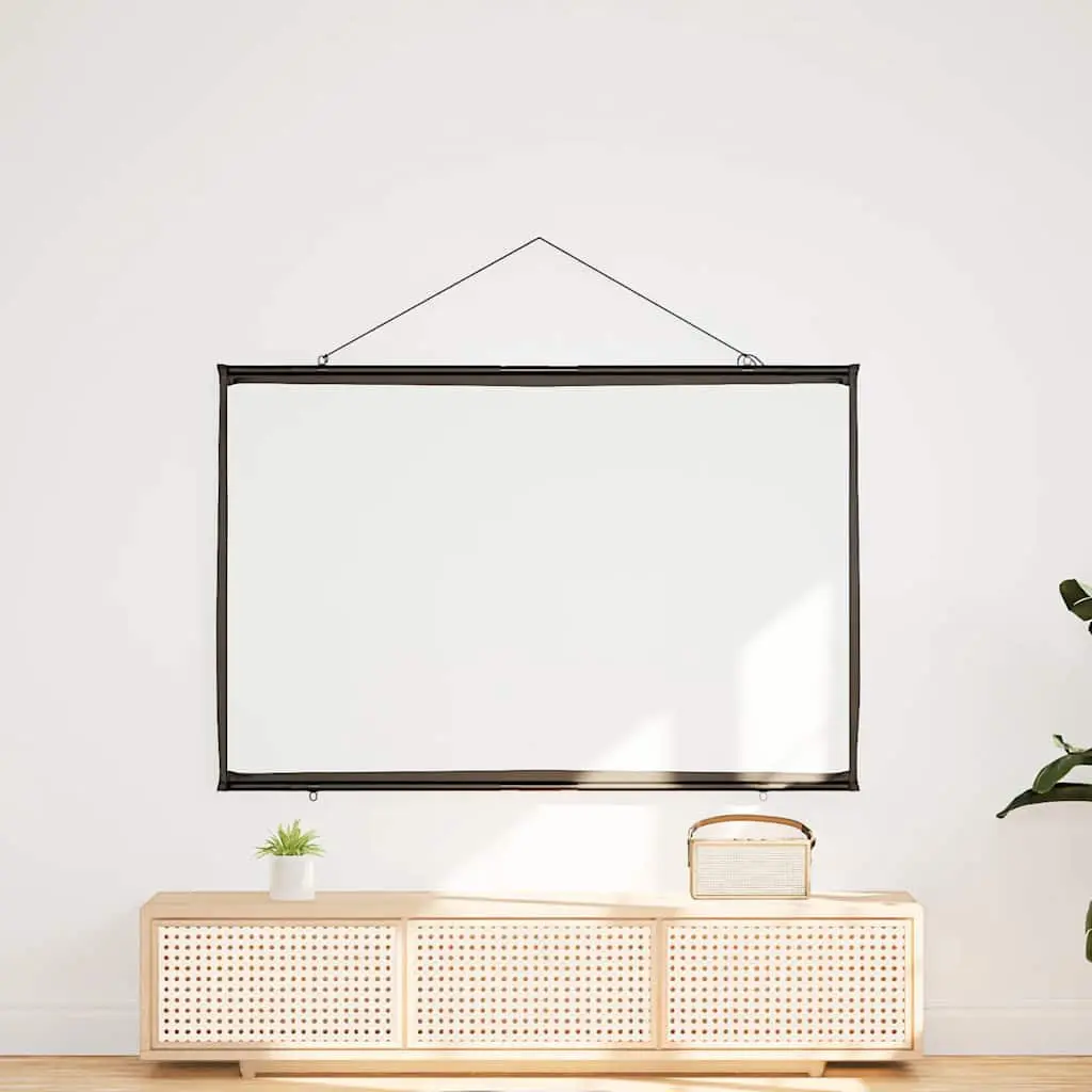 50 Inch Wall-Mounted Projection Screen