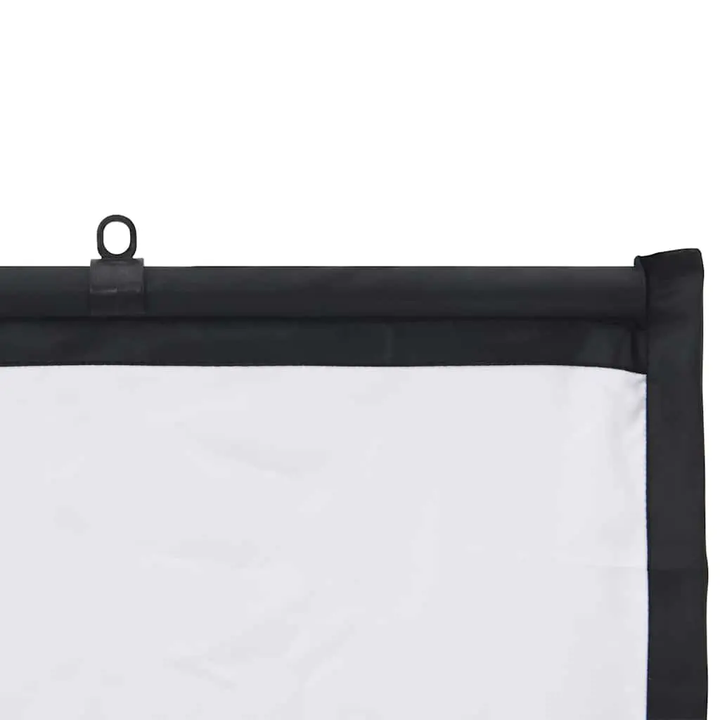 Projection Screen Wall-Hanging 60 Inch 16:9 White Matte Home Theater Office