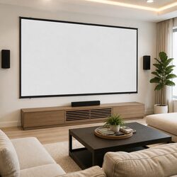 120 Inch Matte White Projection Screen
