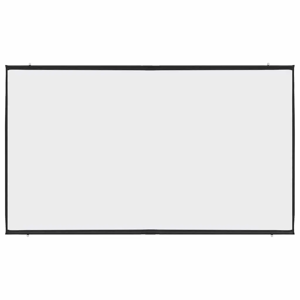 Projection Screen Wall-Hanging 120 Inch 16:9 Matte White Home Theater Classroom