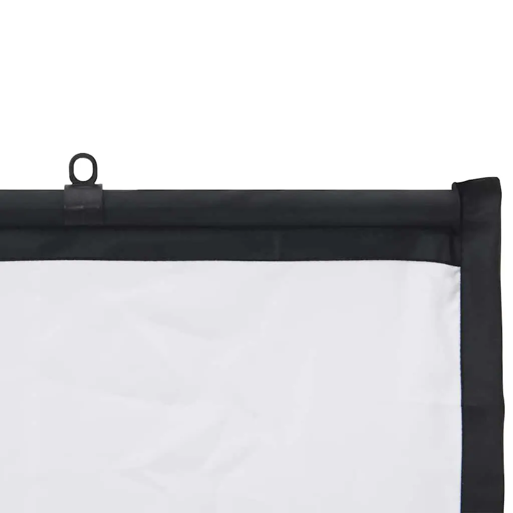 Projection Screen Wall-Hanging 72 Inch 1:1 Aspect Ratio Matte Home Theater
