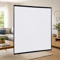Compact and Effective 81 Inch Wall-Hanging Projection Screen