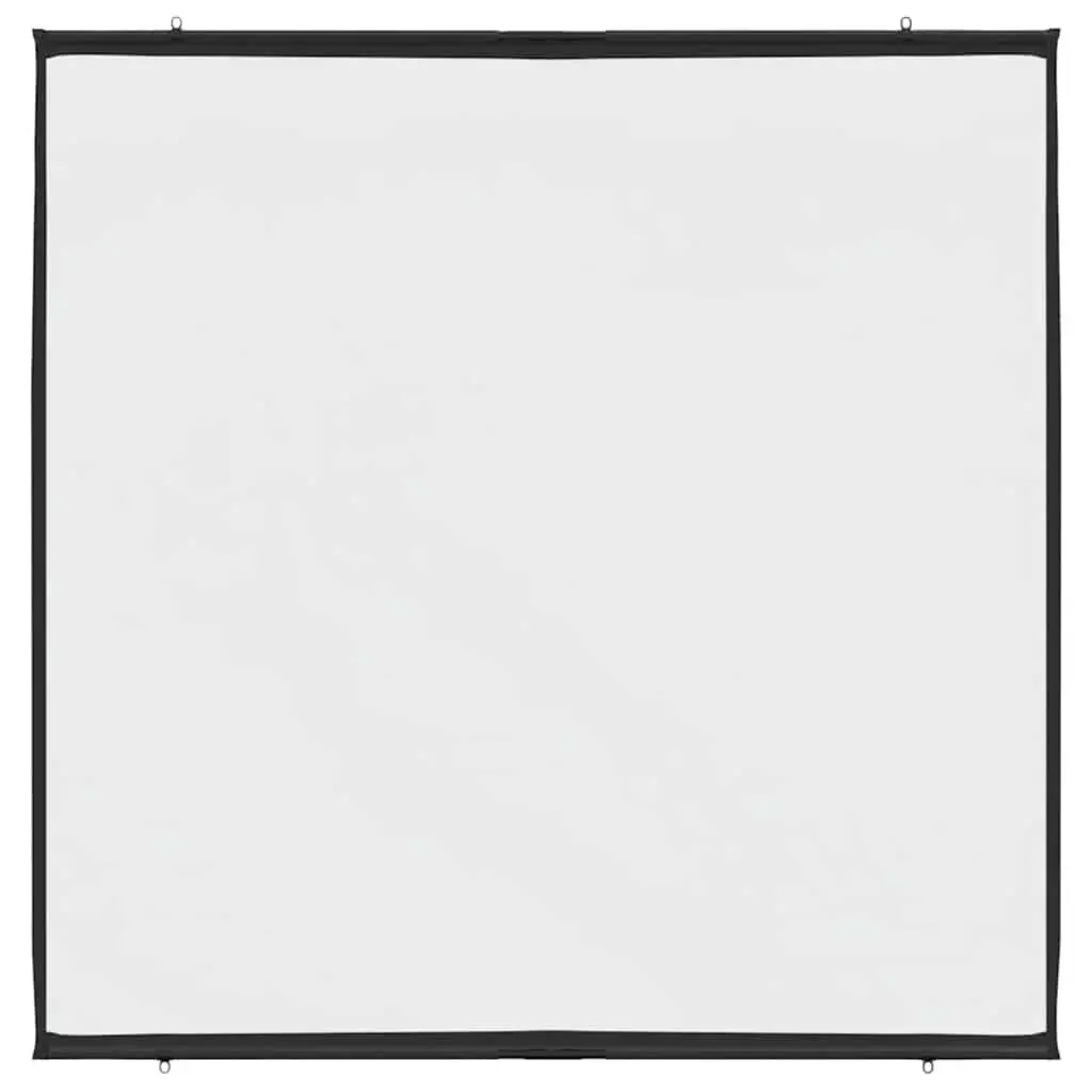 Projection Screen Wall-Hanging 81 Inch 1:1 Aspect Ratio Home Theater Classroom