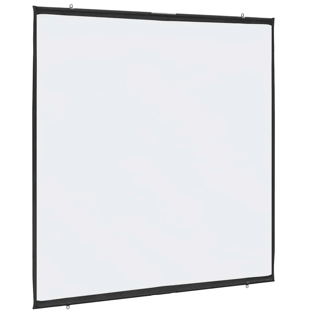 Projection Screen Wall-Hanging 89 Inch 1:1 Aspect Ratio Home Theater Classroom