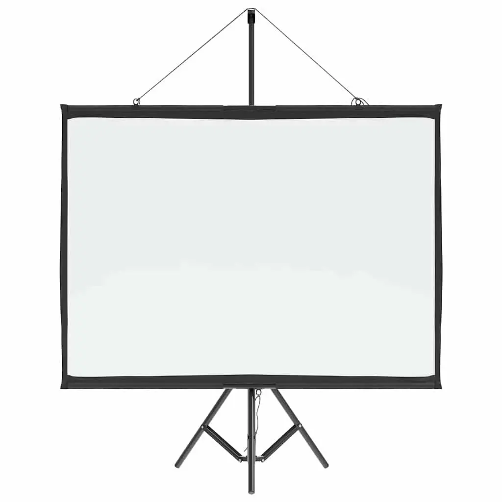 Projection Screen White 60 Inch Matte Portable Tripod Manual