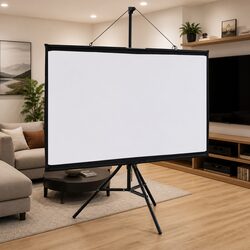 50 Inch Tripod Projection Screen: A Compact Solution