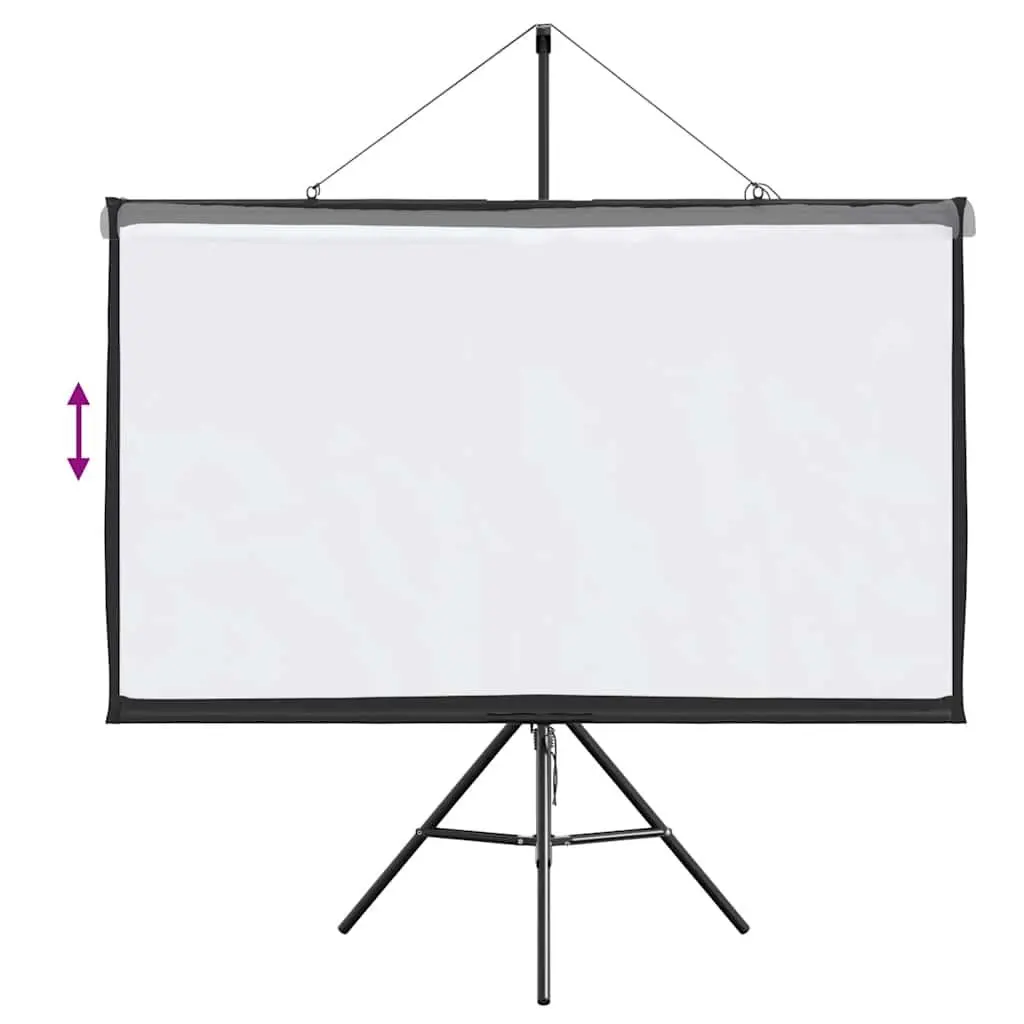 Projection Screen 50 Inch 16:9 Tripod Stand Portable Home Theater Office