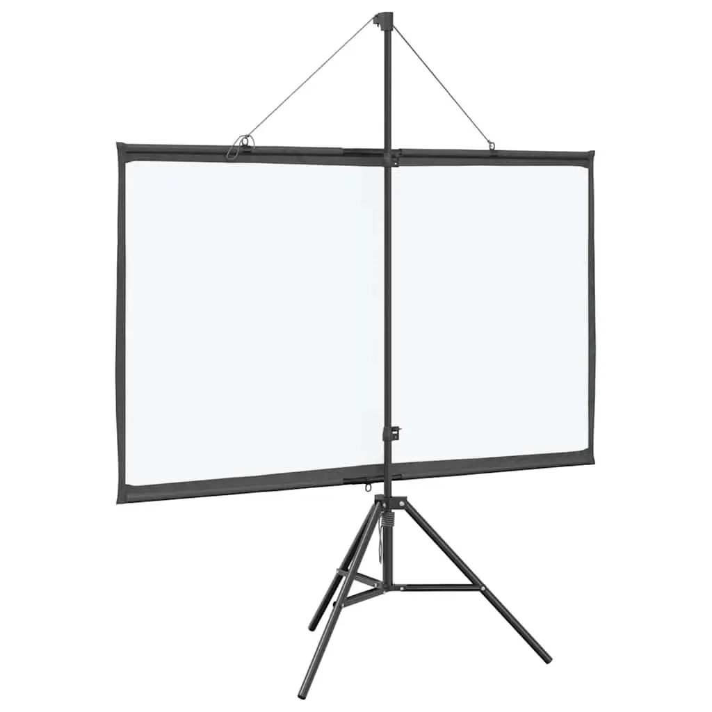 72 Inch Projection Screen 16:9 Tripod Stand Home Theater Classroom Conference