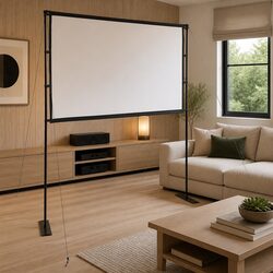 Compact 90 Inch Projection Screen for Clear Viewing