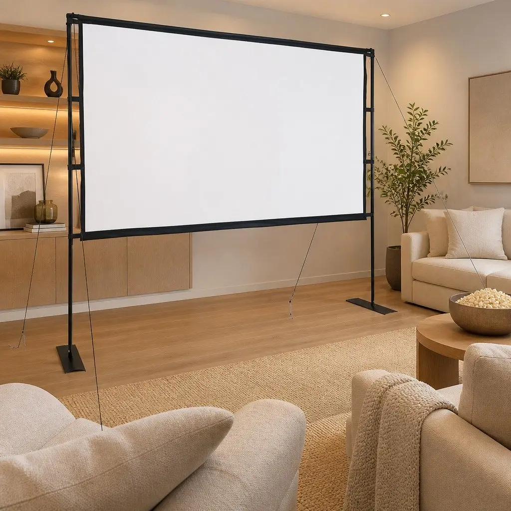 120 Inch Matte White Projection Screen