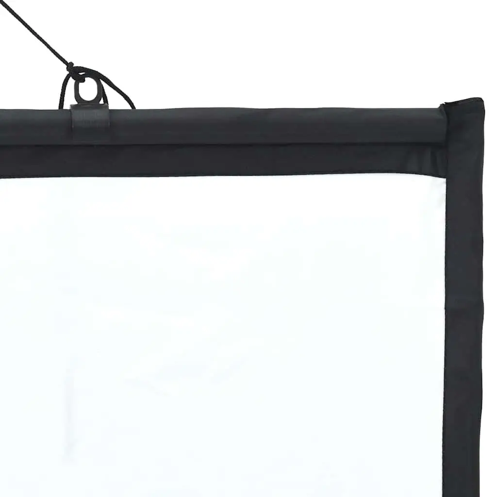 Projection Screen White 72 Inch Tripod Stand Matte Surface for Home Theater