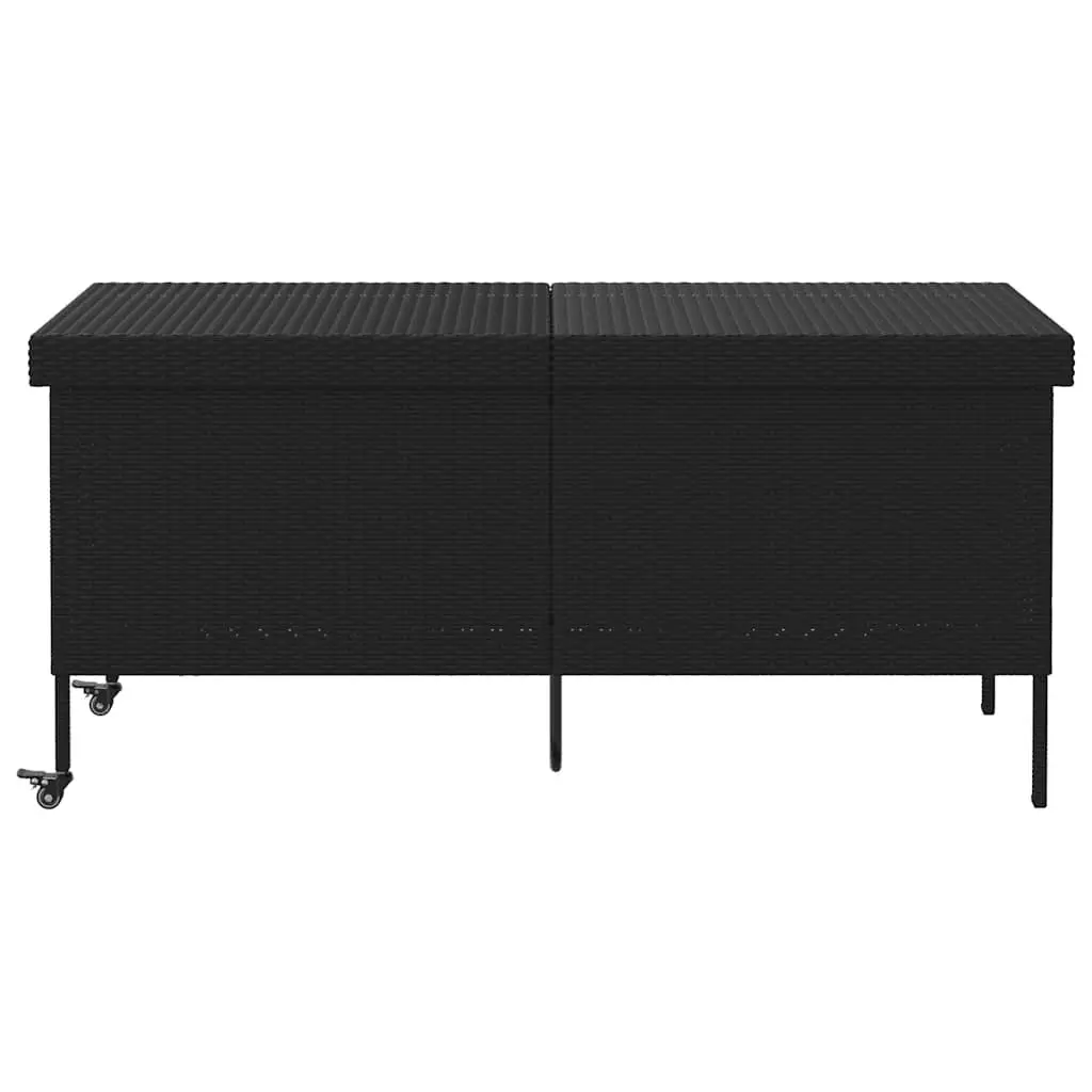 Garden Storage Box with Safe Opening Mechanism