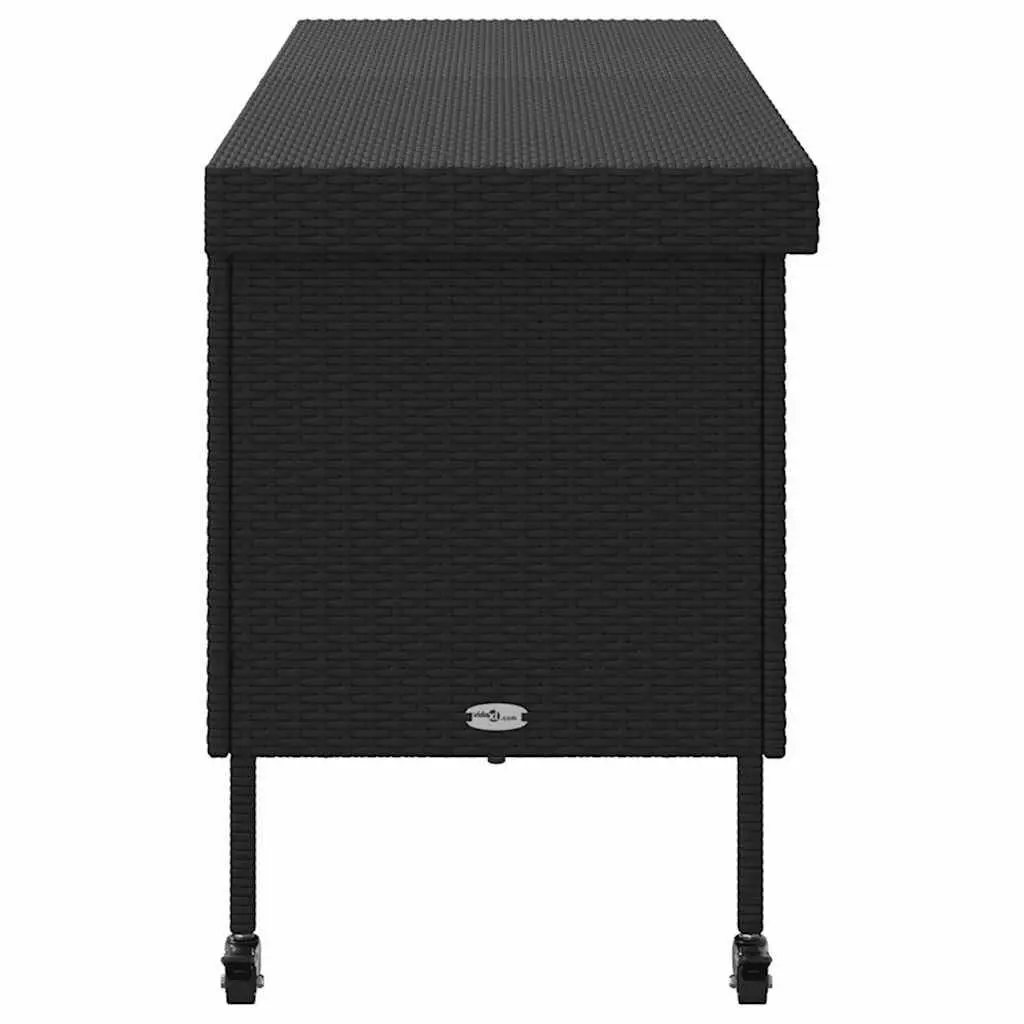Garden Storage Box with Safe Opening Mechanism