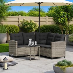 L-Shaped Garden Sofa: Stylish and Functional