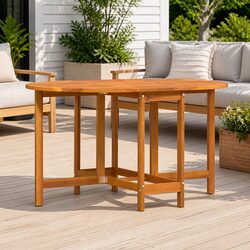 Compact and Convenient Folding Outdoor Garden Table