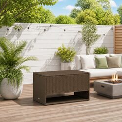 Outdoor Storage Box with Smooth Opening Lid