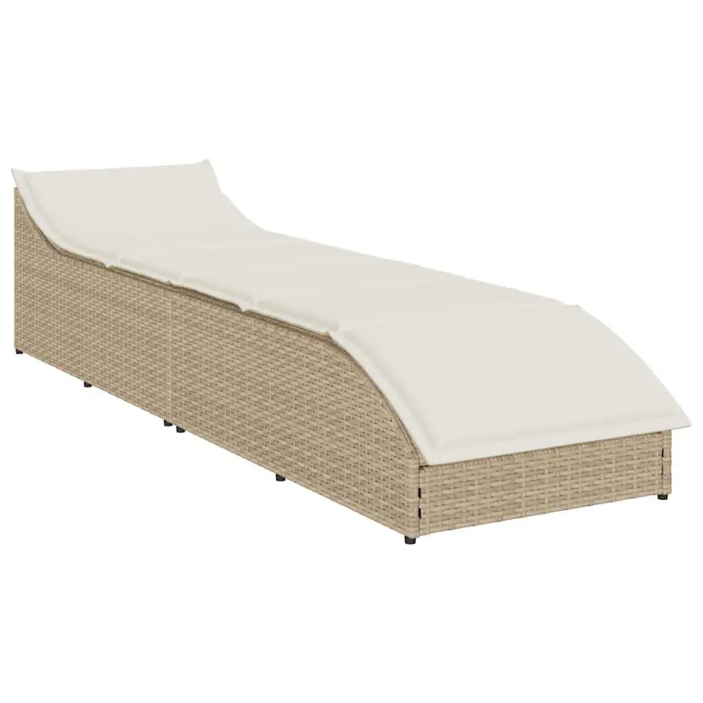 Sun Lounger Outdoor Folding Chair with Cushion
