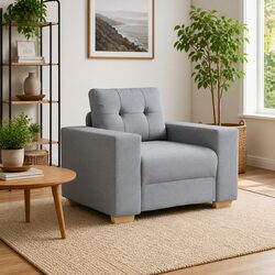 Grey Sofa Chair: Comfortable and Stylish Seating Option